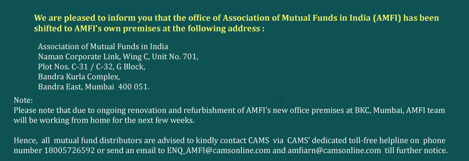 Association of Mutual Funds in India